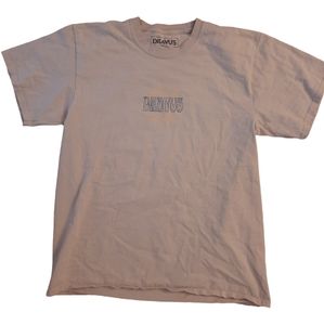 Dravus Mens Size Large Beige Short Sleeve T-Shirt